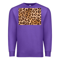 Purple leopard background gold 3200x2400 Premium Sweatshirt - AdoDesignShop