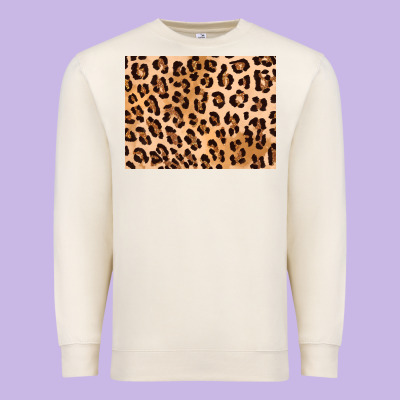 Leopard Background Gold 3200x2400 Premium Sweatshirt Designed By Adodesignshop