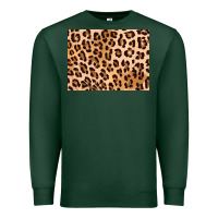 Sports Green leopard background gold 3200x2400 Premium Sweatshirt - AdoDesignShop