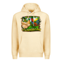Pina Colada It's St. Patrick's Day Rooster And Chicken Premium Hoodie - RanaPortraitStore