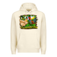 Sandshell It's St. Patrick's Day Rooster And Chicken Premium Hoodie - RanaPortraitStore