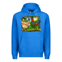 True Royal It's St. Patrick's Day Rooster And Chicken Premium Hoodie - RanaPortraitStore