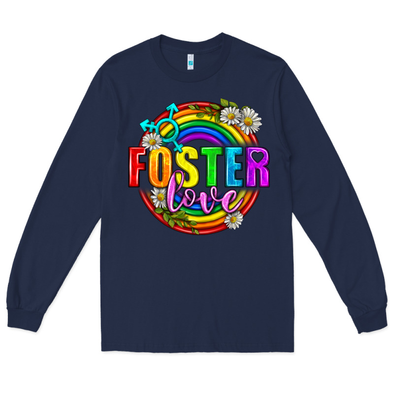 Foster Love Pride Lgbtq Long Sleeve Tee by BundleAndBundleShop | Teevron