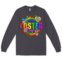 Smoke Foster Love Pride Lgbtq Long Sleeve Tee - BundleAndBundleShop