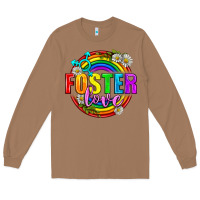 Toasted Coconut Foster Love Pride Lgbtq Long Sleeve Tee - BundleAndBundleShop