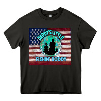 Asphalt daddy's little fishin buddy Heavy Core Tee - TumblerDesignByShophia