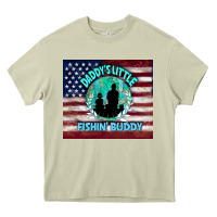 Mossy daddy's little fishin buddy Heavy Core Tee - TumblerDesignByShophia