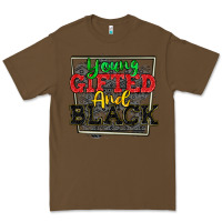 Cacao young gifted and black Premium Tee - CowGirlArtShop