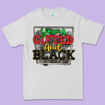 Young Gifted And Black Premium Tee Designed By Cowgirlartshop