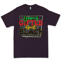 Plum young gifted and black Premium Tee - CowGirlArtShop