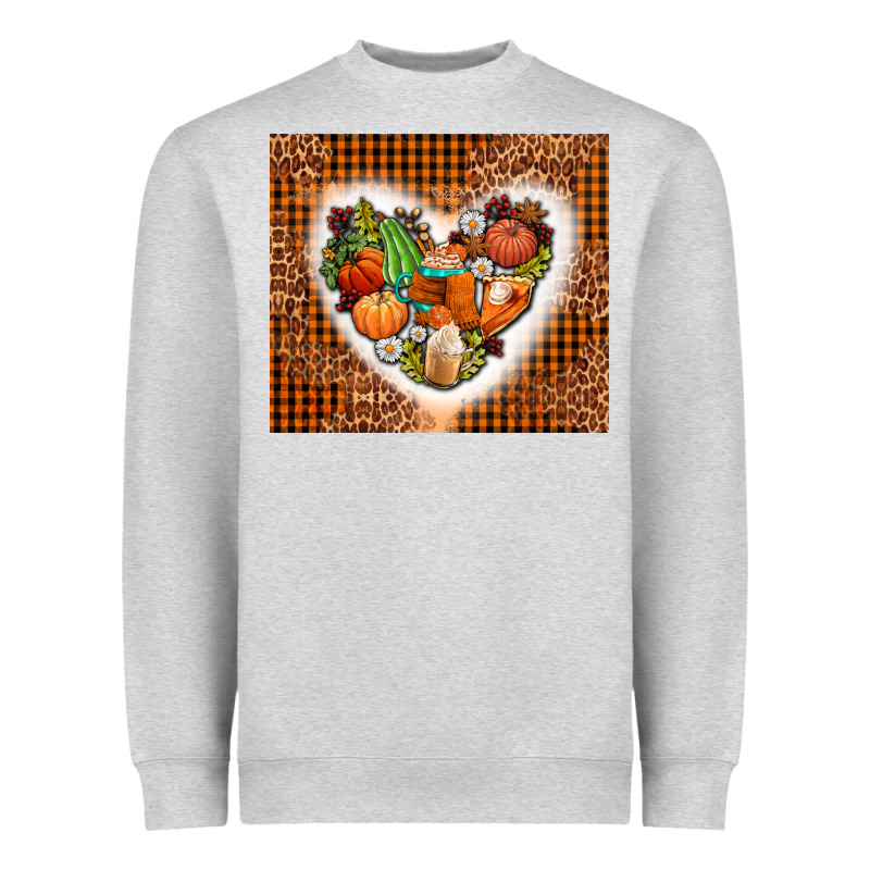Western Fall Heart Heavyweight Sweatshirt by AdoDesignShop | Teevron