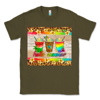 Army Green hello summer ice coffee Classic Tee - Artiststas
