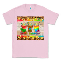 Bubblegum Pink hello summer ice coffee Classic Tee - Artiststas