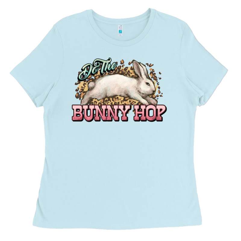 Do The Bunny Hop Easter Day Ladies Tee by HowdyJamesFarm | Teevron