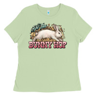 Matcha Do the Bunny hop Easter Day Ladies Tee - HowdyJamesFarm