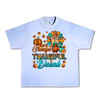 Grape Ice Grateful Thankful Blessed Thanksgiving Cold Drink Urban Heavy Tee - FaDigitalArtStudio