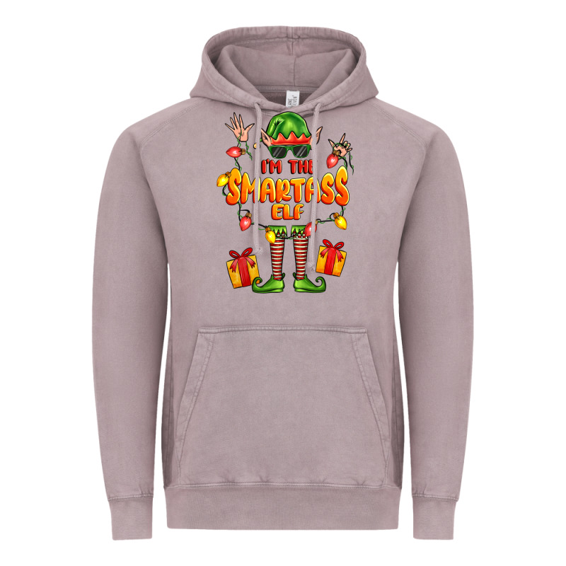 Im The Smartass Elf Vintage Hoodie by FaDigitalArtStudio | Teevron