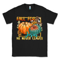 Black fall for jesus he never fails Classic Tee - CowGirlArtShop