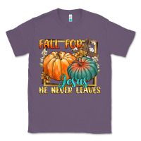 Lavender fall for jesus he never fails Classic Tee - CowGirlArtShop