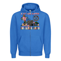 True Royal easter a lot can happen in three days Zipper Hoodie - AdoDesignShop