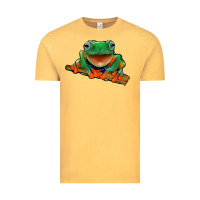 Vintage Mustard frog Vintage Tee - Jasminsmagicworld