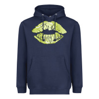 Navy tennis lips Heavyweight Hoodie - AdoDesignShop