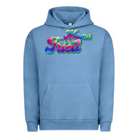 Pigment Pebble Blue mama tried Urban Hoodie - JahusDesignShop