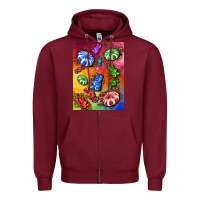 Burgundy candies  air freshener Zipper Hoodie - AdoDesignShop