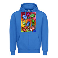 True Royal candies  air freshener Zipper Hoodie - AdoDesignShop