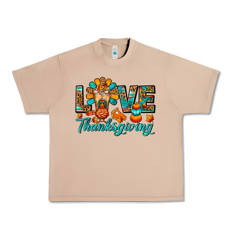 Love Thanksgiving Gobble And Frappe Urban Heavy Tee by FaDigitalArtStudio | Teevron