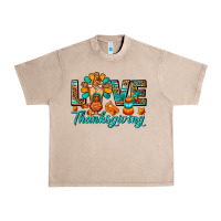 French Oak Love Thanksgiving Gobble And Frappe Urban Heavy Tee - FaDigitalArtStudio