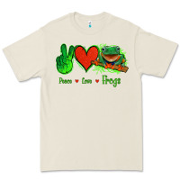 Bone Peace Love Frogs Premium Tee - Jasminsmagicworld