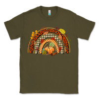 Army Green fall rainbow Classic Tee - CowGirlArtShop
