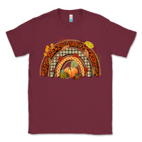 Burgundy fall rainbow Classic Tee - CowGirlArtShop