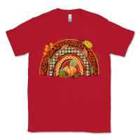 Red fall rainbow Classic Tee - CowGirlArtShop