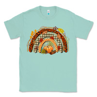 Seafoam fall rainbow Classic Tee - CowGirlArtShop