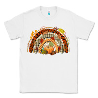 White fall rainbow Classic Tee - CowGirlArtShop