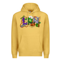 Antique Gold Halloween LPN Licensed Practical Nurse Premium Hoodie - LillyAllenDesigns