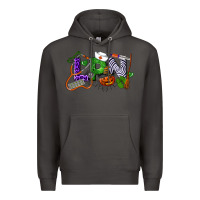 Smoke Halloween LPN Licensed Practical Nurse Premium Hoodie - LillyAllenDesigns