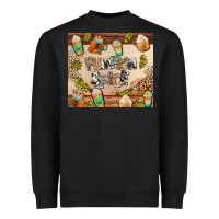 Black pumpkin spice Heavyweight Sweatshirt - AdoDesignShop