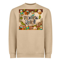 Mushroom pumpkin spice Heavyweight Sweatshirt - AdoDesignShop