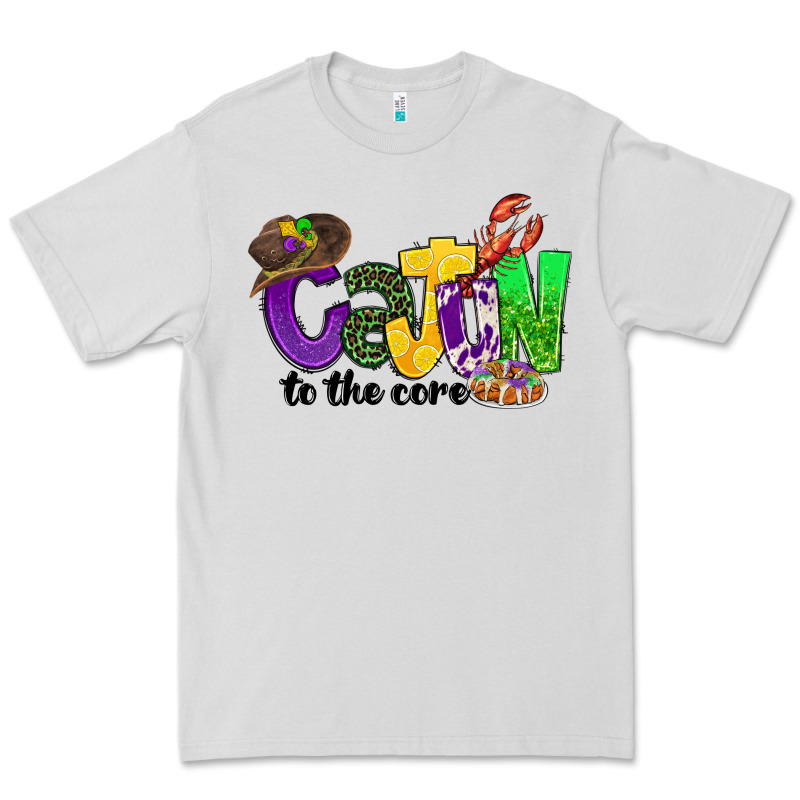 Cajun To The Core Mardi Gras Premium Tee by CowGirlArtShop | Teevron
