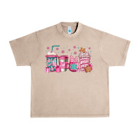 French Oak pink Christmas coffee Urban Heavy Tee - Jasminsmagicworld