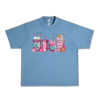 Pebble Blue pink Christmas coffee Urban Heavy Tee - Jasminsmagicworld