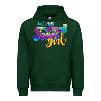 Forest Green just a small town girl Urban Hoodie - JahusDesignShop