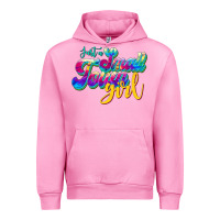 Fuchsia Pink just a small town girl Urban Hoodie - JahusDesignShop