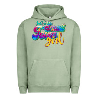 Pigment Oil Green just a small town girl Urban Hoodie - JahusDesignShop