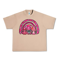 Burro breast cancer rainbow gnomes Urban Heavy Tee - FaDigitalArtStudio