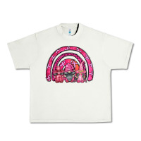 Pistachio breast cancer rainbow gnomes Urban Heavy Tee - FaDigitalArtStudio