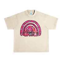 Sandshell breast cancer rainbow gnomes Urban Heavy Tee - FaDigitalArtStudio